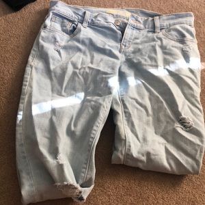 Brand new boyfriend cut light wash jeans